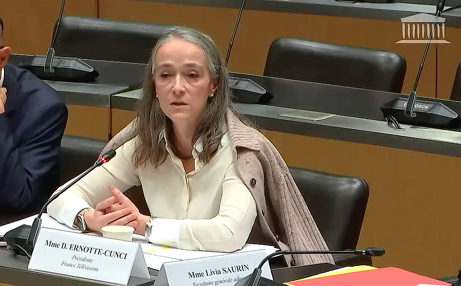  Delphine Ernotte-Cunci et la direction de France TV auditionnés par la commission d’enquête de l'Assemblée Nationale
