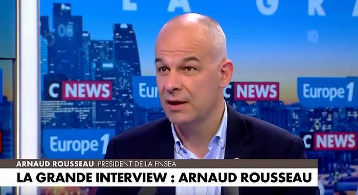 Arnaud Rousseau, président de la FNSEA : "On ne va pas prendre deux aspirines et rentrer chez nous"