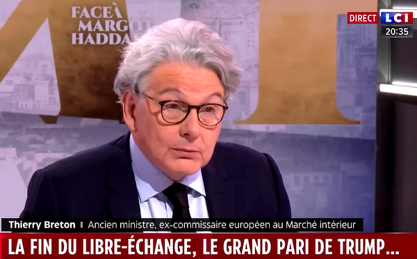 Donald Trump, ouvert à la négociation sur les droits de douane ? L'analyse de Thierry Breton sur LCI